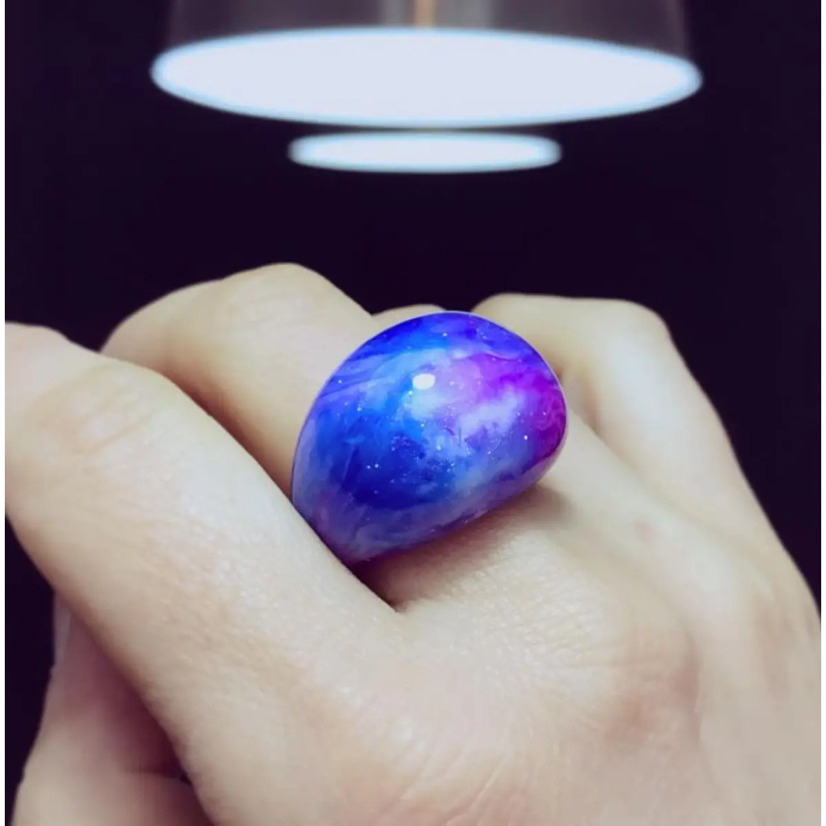Anillo Ango marmolado Galaxia