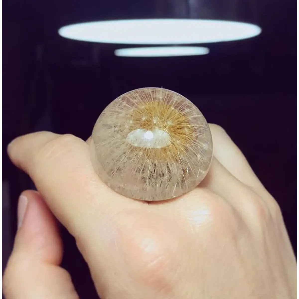 Anillo Bolo Diente de León
