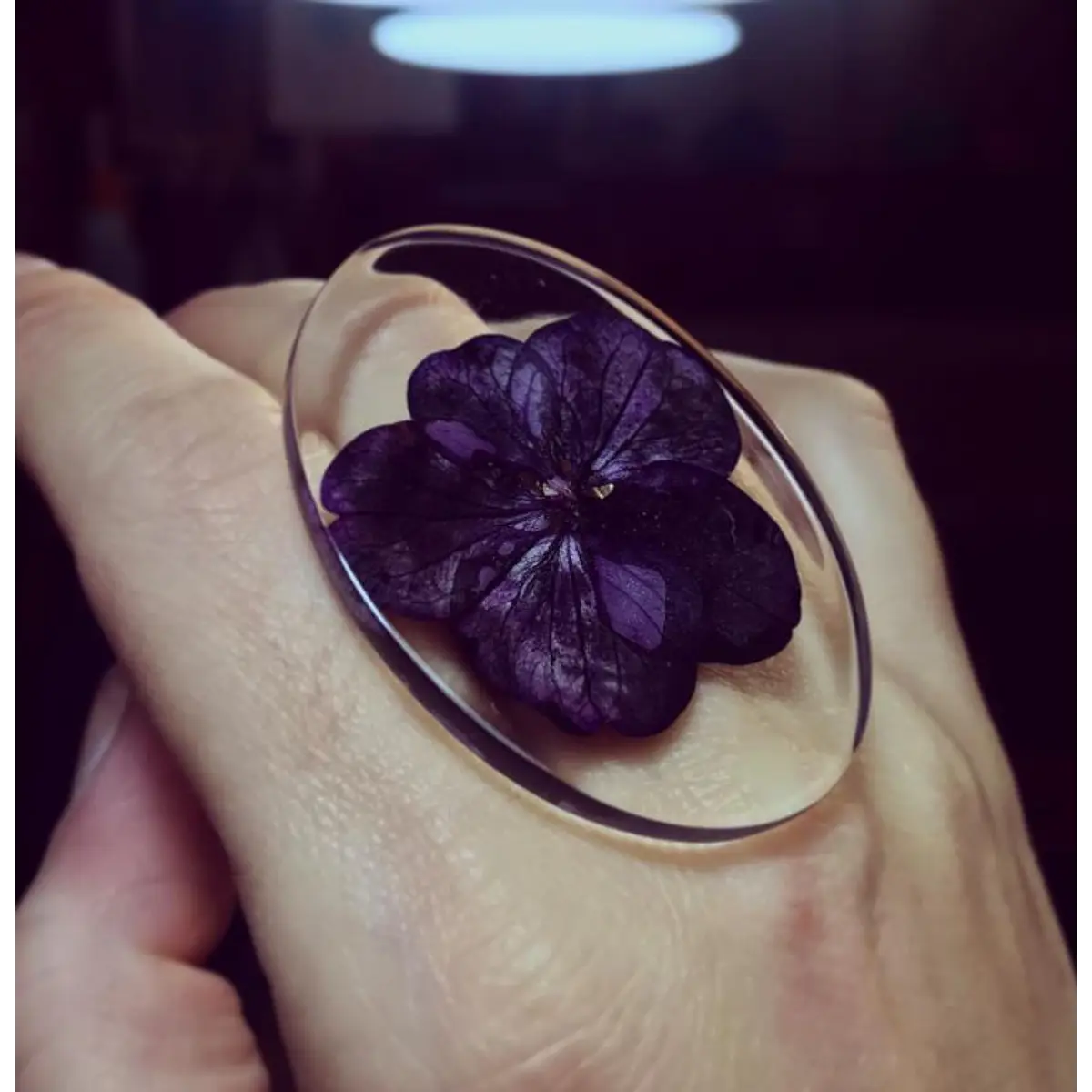 Anillo Horo hortensia